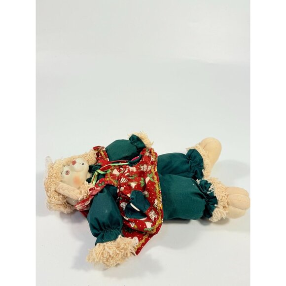 Hip and Hop Bunny Rabbit Stuffed Christmas House of Lloyd Hip & Hop Bunny Holida - Picture 5 of 16